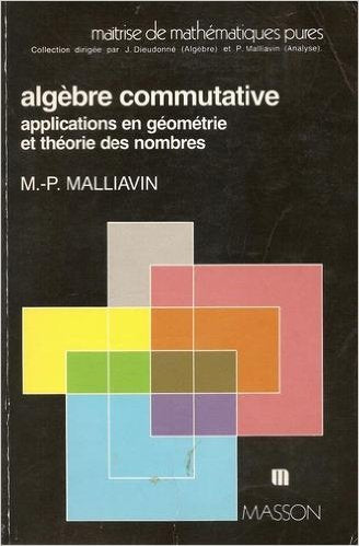 Algebre Commutative. Applications En Geometrie Et Theorie Des Nombres book