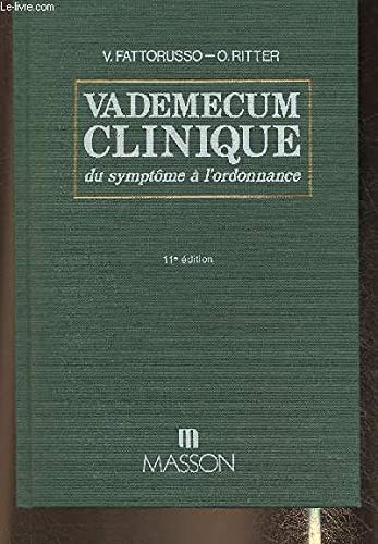 Vademecum clinique du médecin praticien : Du symptôme à l'ordonnance book
