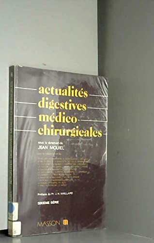 Actualités digestives médico-chirurgicales : série 6 book