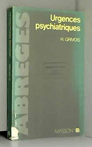 Urgences psychiatriques book