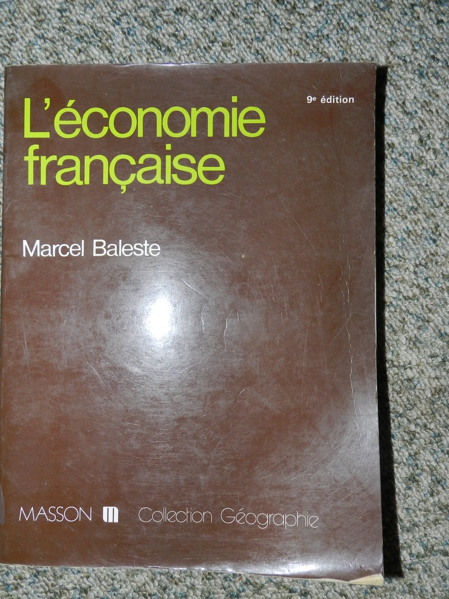 L'Économie française (Collection Géographie) book
