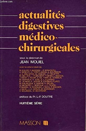 Actualités digestives médico-chirurgicales : série 8 book