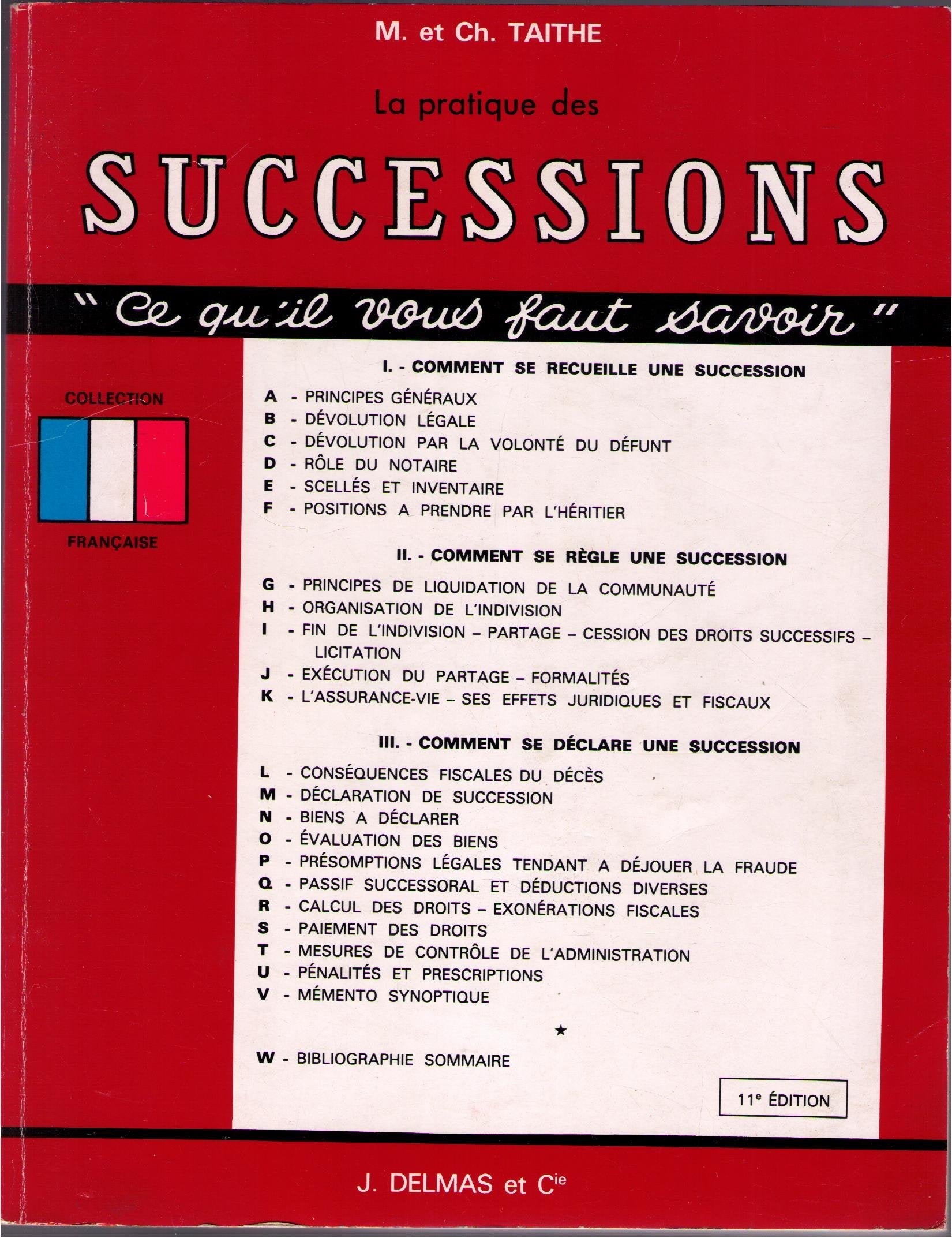 La Pratique Des Successions Books