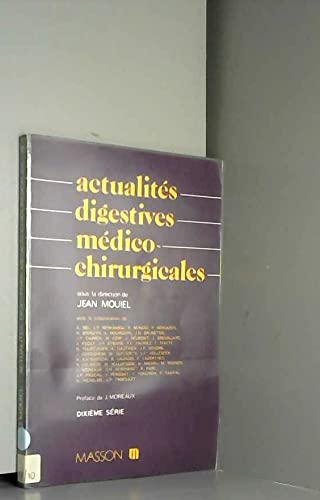 Actualités digestives médico-chirurgicales : série 10 book