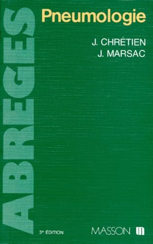 PNEUMOLOGIE.: 3ème édition 1990 book