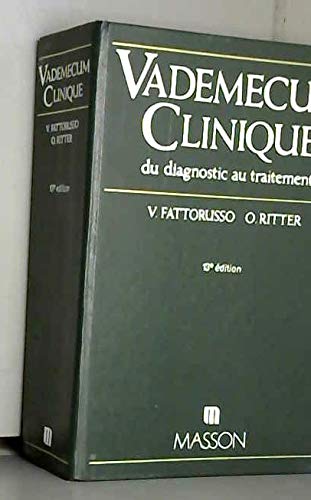 Vademecum clinique: Du diagnostic au traitement Books