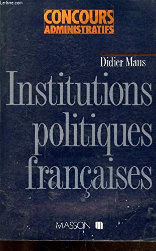 Institutions politiques françaises book