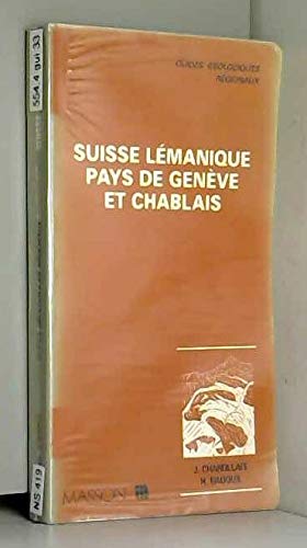 Guides géologiques : Suisse lémanique - Pays de Genève et Chablais book