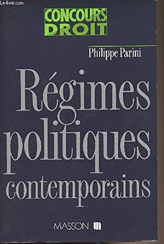 Régimes politiques contemporains book