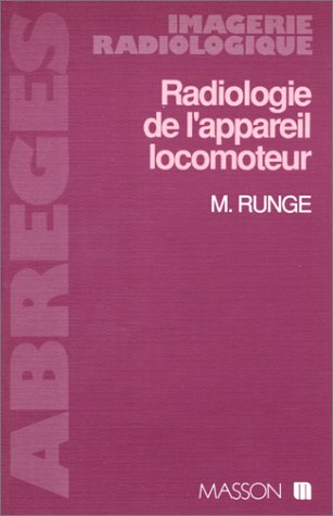 Radiologie de l'appareil locomoteur Books