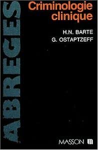 Criminologie clinique book