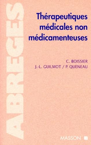 Therapeutiques Medicales Non Medicamenteuses book