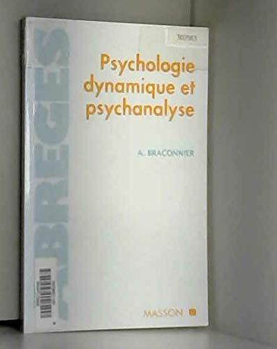 Psychologie dynamique et psychanalyse book
