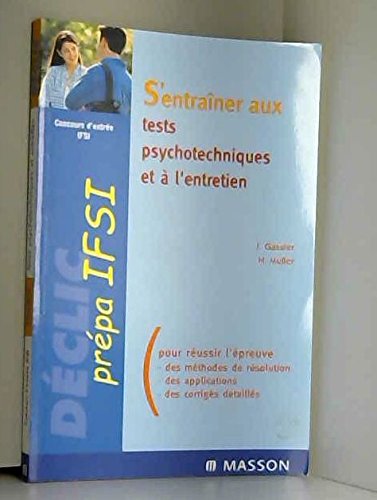 S'entraîner aux tests psychotechniques et à l'entretien book