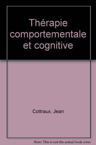 Thérapie comportementale et cognitive Books
