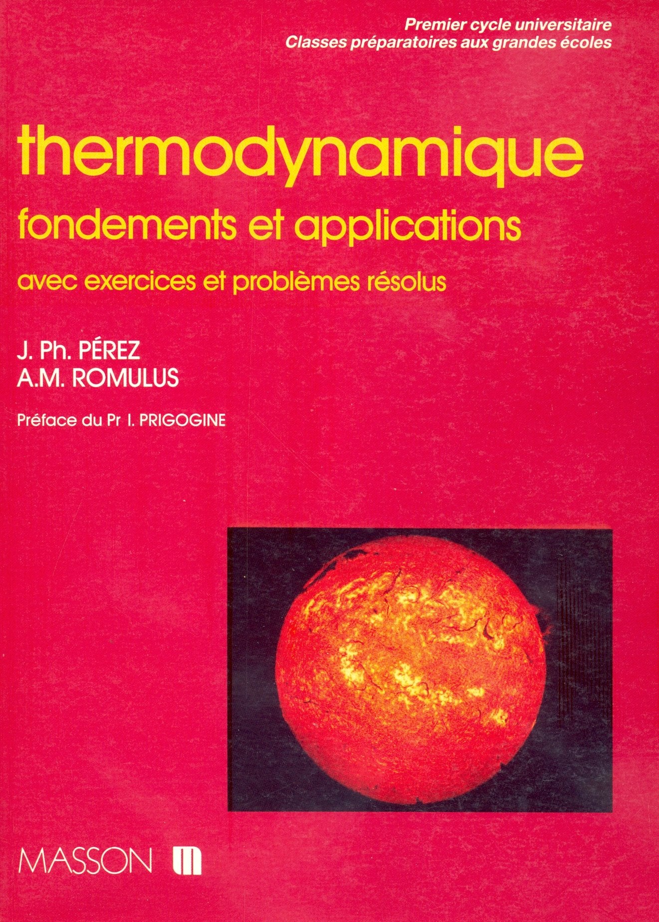 Thermodynamique: Fondements et applications, avec exercices et problèmes résolus Books