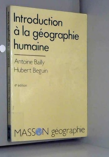 Introduction à la géographie humaine book