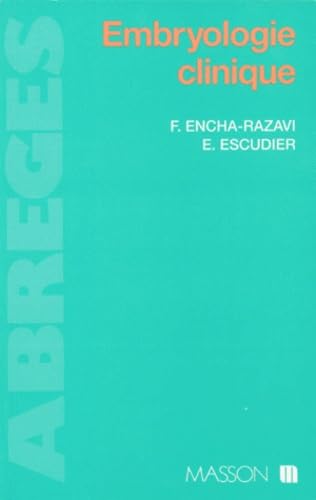 Embryologie clinique book