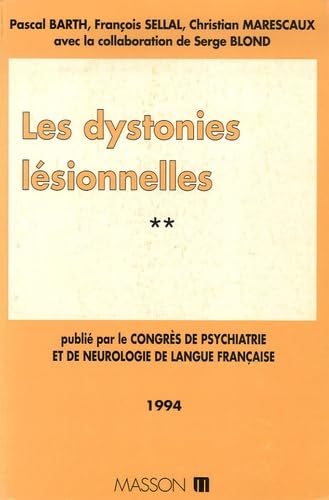Les dystonies lésionnelles book