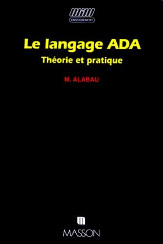 Le langage ADA : théorie et pratique Books
