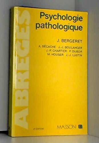 Abrege de psychologie pathologique 102296 Books