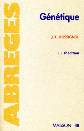 Genetique. 4eme Edition Books