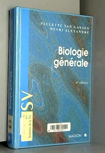 Biologie Generale. 4eme Edition Books