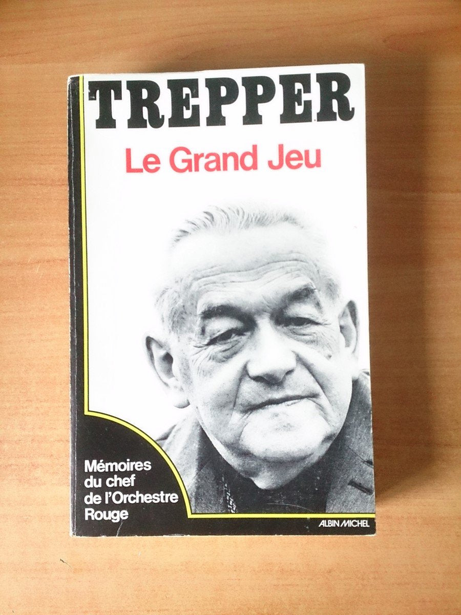 Le Grand jeu : mémoires du chef de l'orchestre rouge Books