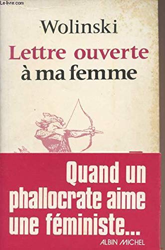Lettre ouverte à ma femme Social Sciences