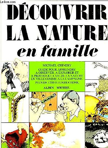 Découvrir la nature en famille Books