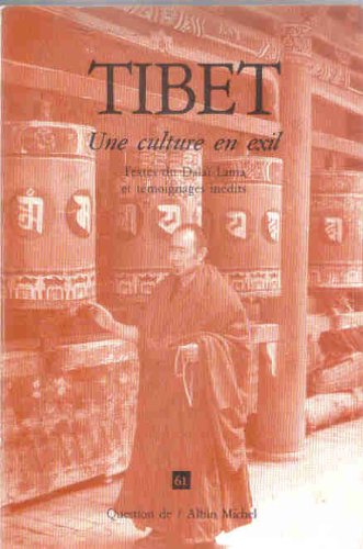 Tibet, une culture en exil book