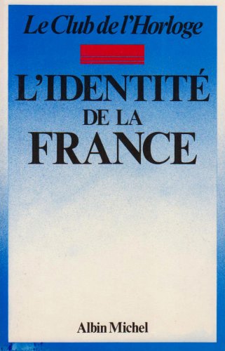 L'Identité de la France book