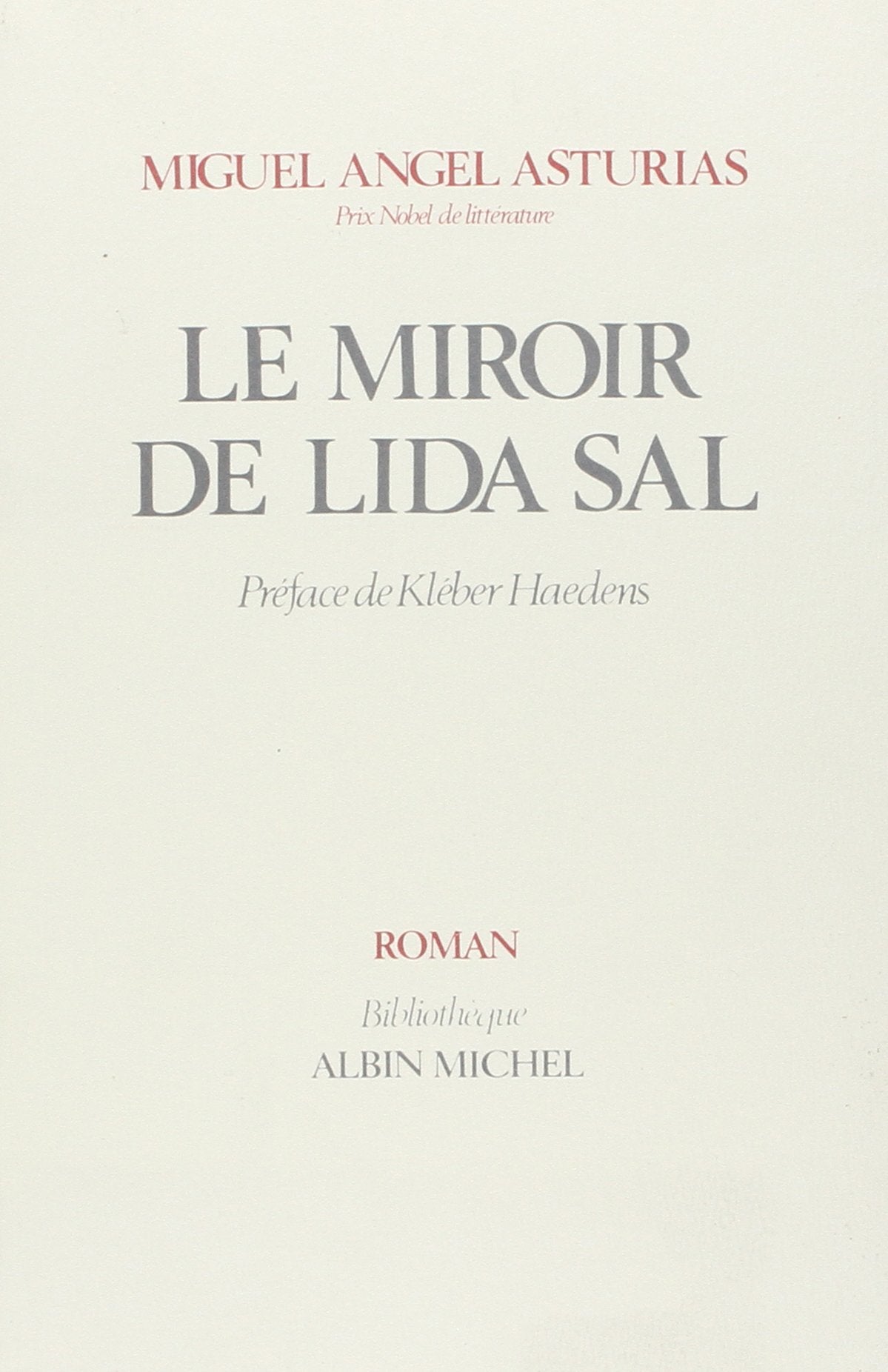 Le Miroir de Lida Sal Contemporary literature