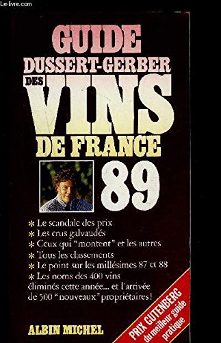 Guide Dussert-Gerber des vins de France, 1989 book