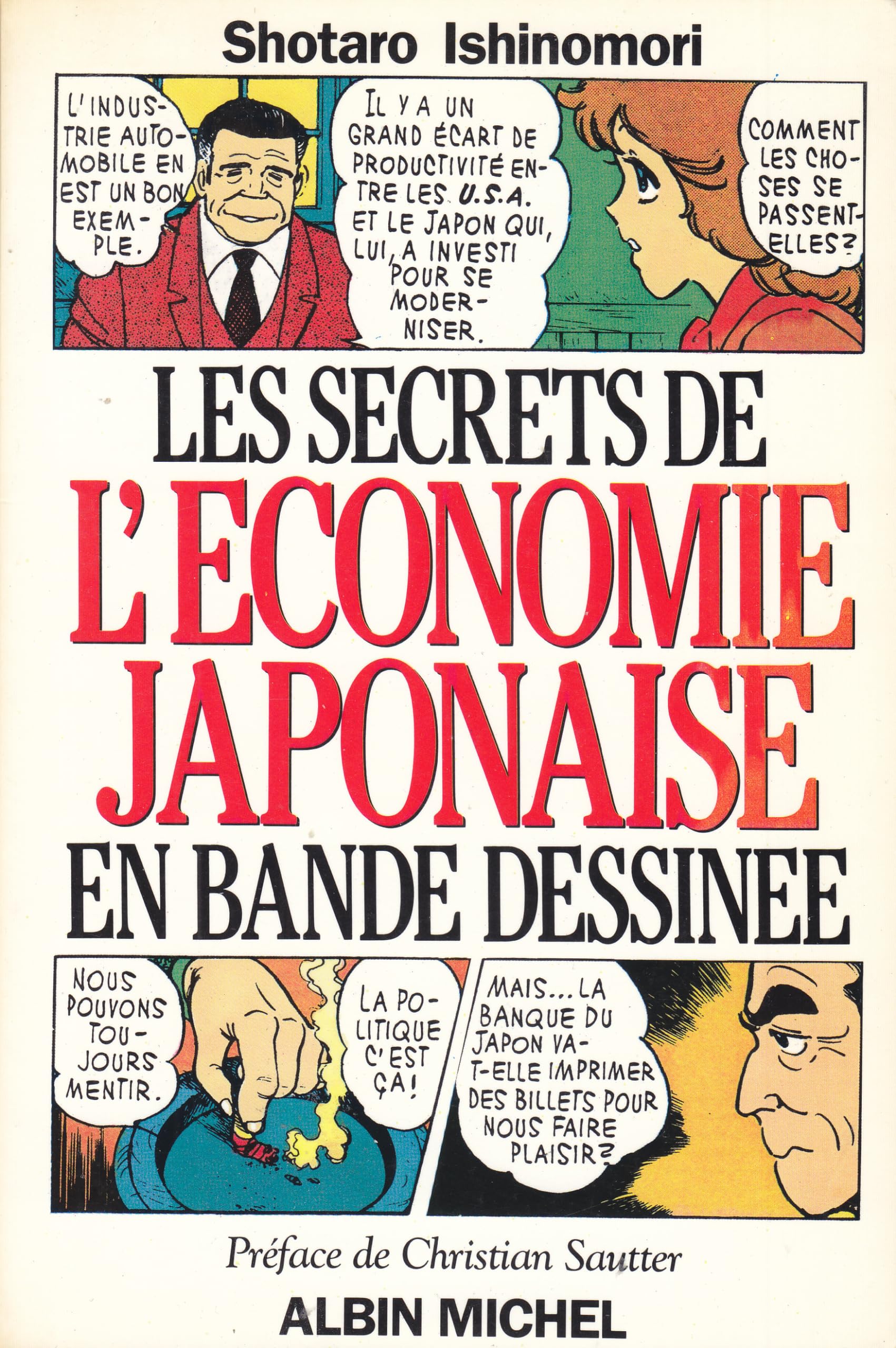 Les secrets de l'économie japonaise en bande dessinée book