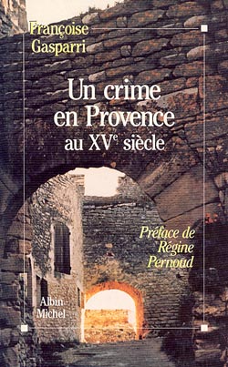 Un Crime en Provence au XVe siècle book