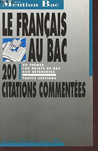 Le Français au BAC : 1ères toutes sections book
