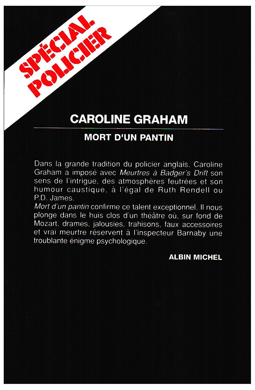 Mort d'un pantin Contemporary literature Books