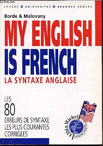 My english is french book