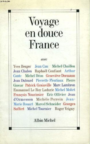 Voyage en douce France Books