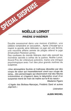 Prière d'insérer Contemporary literature Books