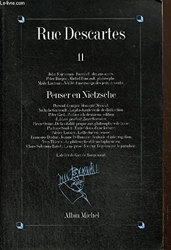 Rue Descartes N°11 : Penser En Nietzsche Books