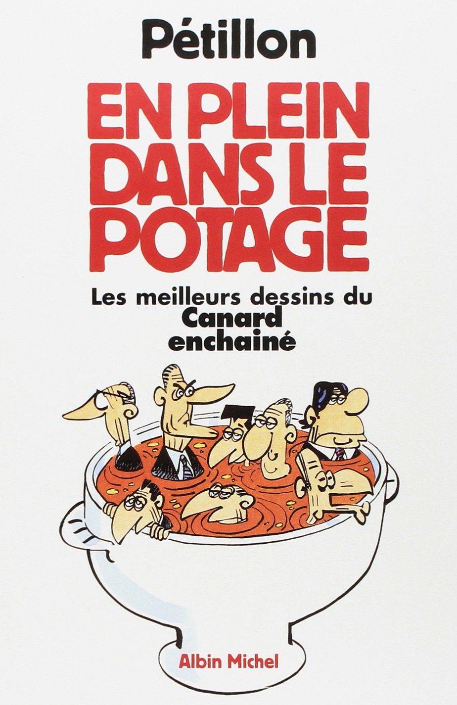 En plein dans le potage. Les Meilleurs dessins de Canard enchainé book