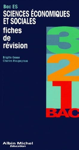 Sciences Economiques et Sociales au BAC ES book
