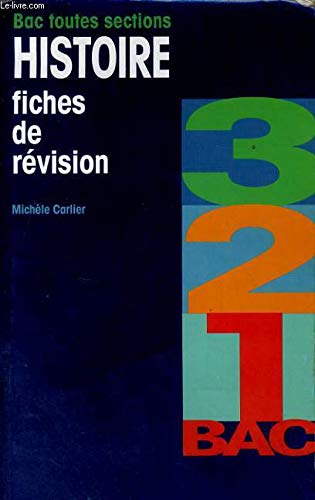 Histoire au BAC révision 3- 2-1 book