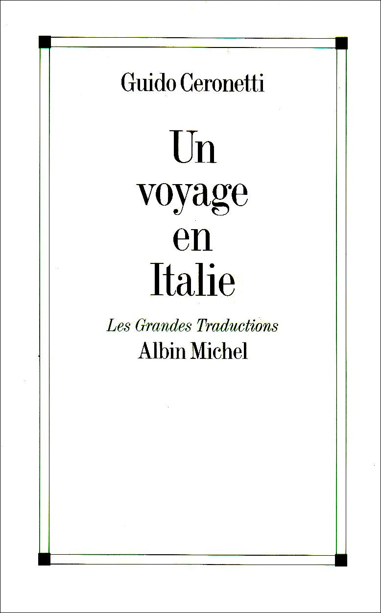 Un voyage en Italie book