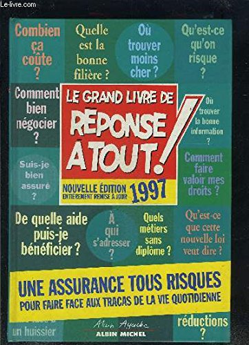 Grand Livre de "Réponse à tout" 1997 book