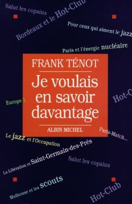 Je voulais en savoir davantage book