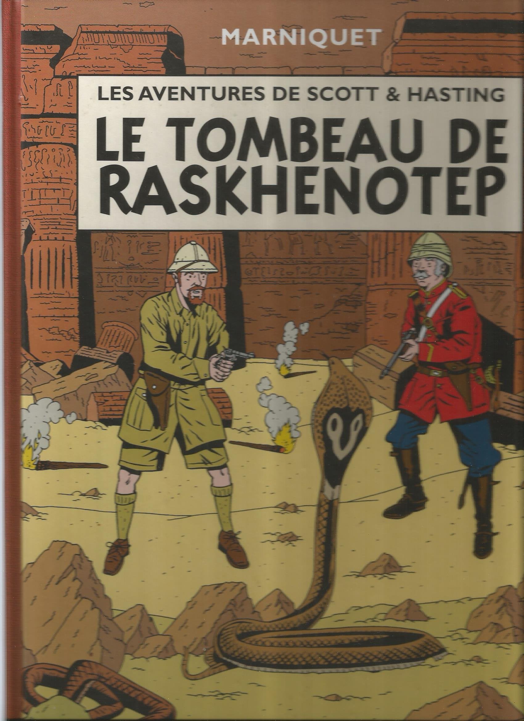 Les aventures de Scott et Hasting - Tome 01: Le Tombeau de Raskhenotep Manga
