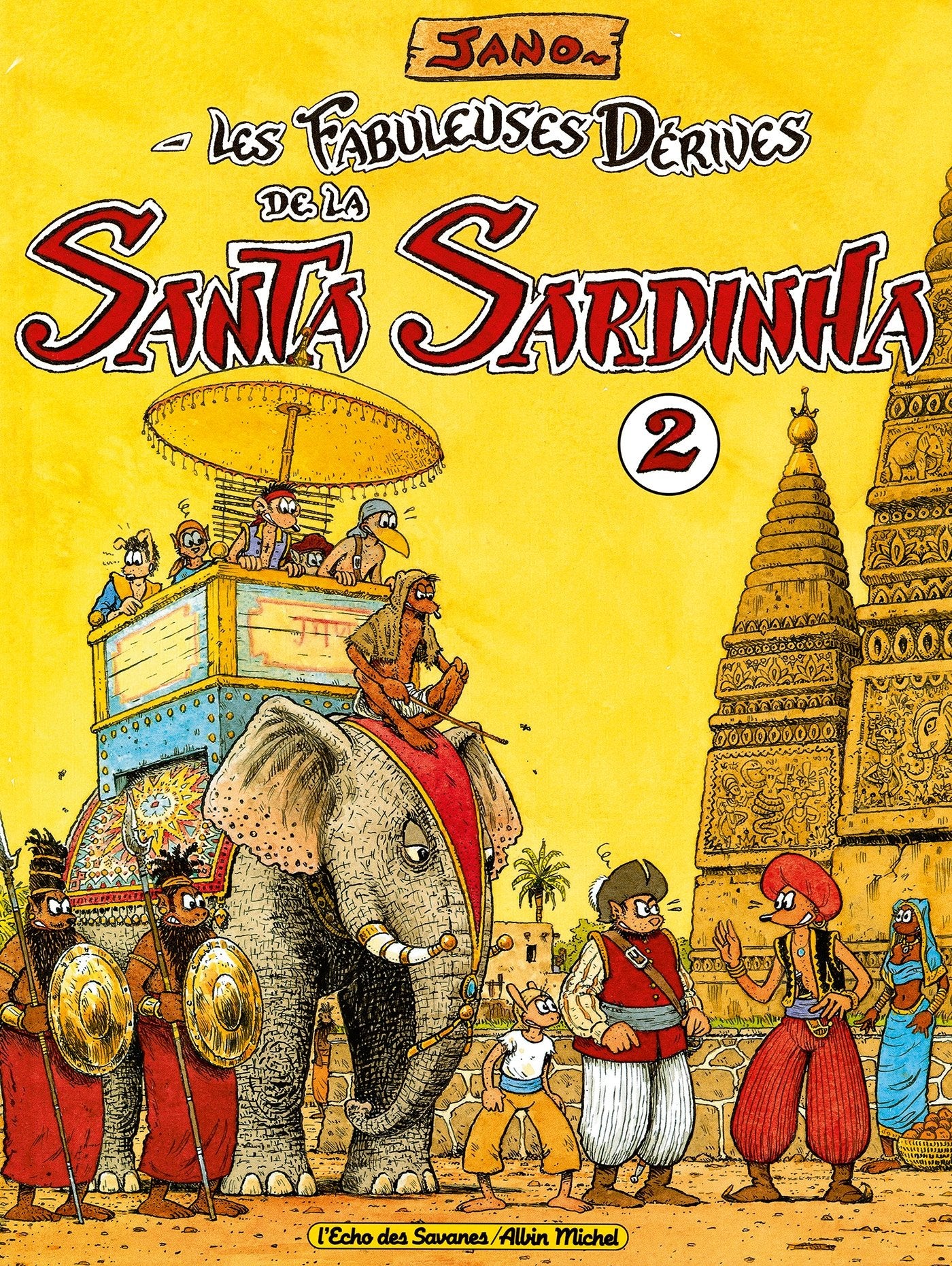 Les fabuleuses dérives de la Santa Sardhina, tome 2 Manga